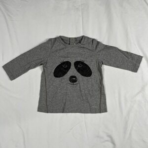 Little Marc Jacobs Raccoon Eyes Baby Girl Tee Shirt Top 6Months